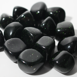 Green Goldstone Tumbled Stones from Stonebridge Imports