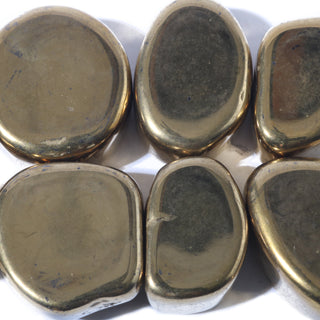 Gold Magnetic Hematite Polished - Pack Of 10    from The Rock Space