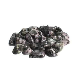 Indigo Gabbro Tumbled Stone    from The Rock Space