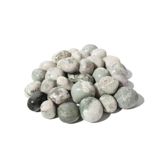 Purple and Green Jade Tumbled Stones from The Rock Space