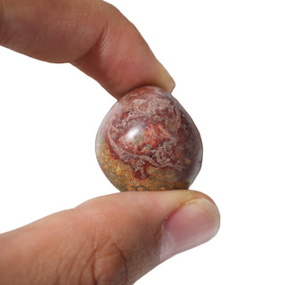 Red Leopardskin Jasper Tumbled Stones from Stonebridge Imports