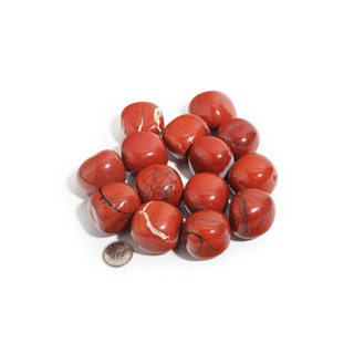 Red Jasper Tumbled Stone - China from Stonebridge Imports