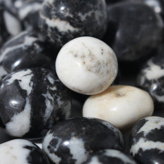 Zebra Jasper Tumbled Stones from The Rock Space