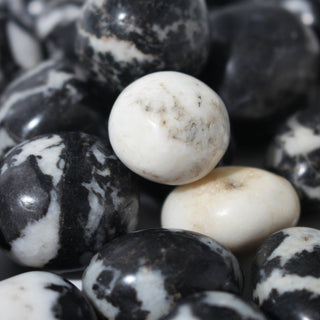 Zebra Jasper Tumbled Stones from The Rock Space
