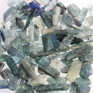 Blue Kyanite Blade Tumbled from The Rock Space