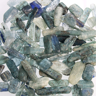 Blue Kyanite Blade Tumbled from The Rock Space