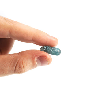 Blue Kyanite Blade Tumbled from The Rock Space