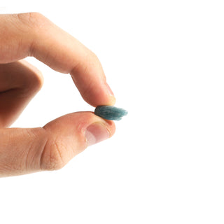 Blue Kyanite Blade Tumbled from The Rock Space