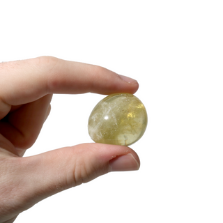 Lemon Quartz Tumbled from The Rock Space