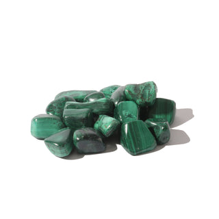 Malachite A Tumbled Stones from The Rock Space