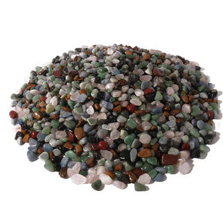 Mixed Natural Tumbled Stones - 5kg Bag X-Small   from The Rock Space