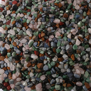 Mixed Natural Tumbled Stones - 5kg Bag    from The Rock Space