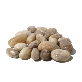 Gray Moonstone Tumbled Stone from The Rock Space