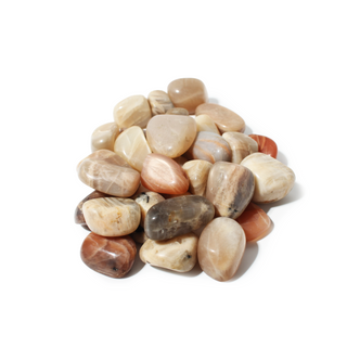 Multicolour Moonstone Tumbled Stones Medium from The Rock Space