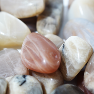 Multicolour Moonstone Tumbled Stones from The Rock Space