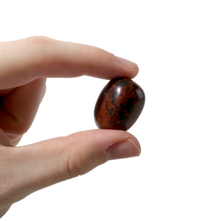 Obsidian Mahogany Tumbled Stones from The Rock Space