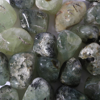 Prehnite Tumbled Stone 'B' (India) - 1lb bag    from Stonebridge Imports