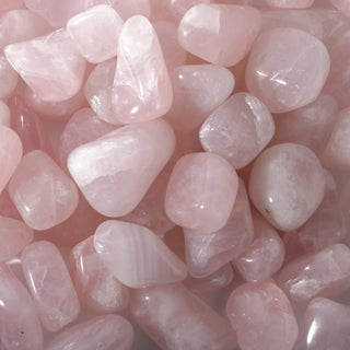 Rose Quartz B Tumbled Stones    from Stonebridge Imports