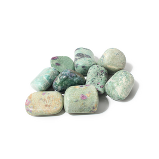 Ruby in Fuchsite Tumbled Stones Large from The Rock Space