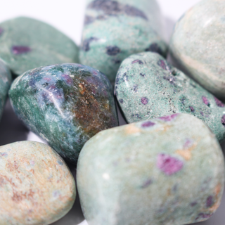Ruby in Fuchsite Tumbled Stones from The Rock Space