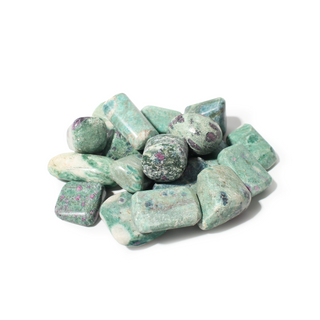 Ruby in Fuchsite Tumbled Stones Medium from The Rock Space