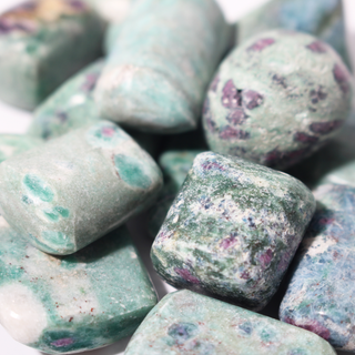 Ruby in Fuchsite Tumbled Stones from The Rock Space