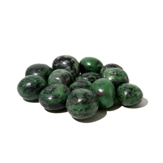 Ruby Zoisite Tumbled Stones    from The Rock Space