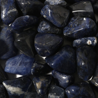 Sodalite A Tumbled Stones - Brazil    from The Rock Space