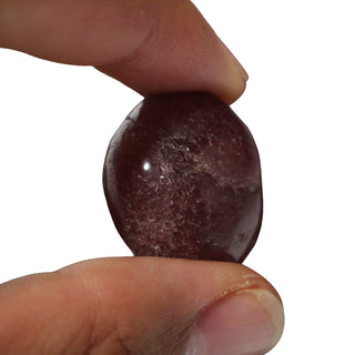 Strawberry Quartz Tumbled Stones from The Rock Space