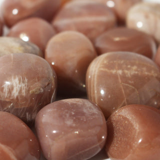 Golden Sunstone Tumbled Stones from The Rock Space