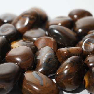 Tiger Iron Tumbled Stones from The Rock Space