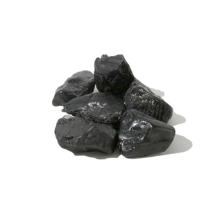 Black Tourmaline Tumbled Stones A - Free Form - 1lb XX-Large from The Rock Space