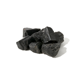 Tourmaline and Hematite Tumbled Stone - Free Form - 1lb from The Rock Space