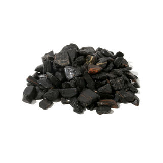 Tourmaline and Hematite Tumbled Stone - Free Form - 1lb from The Rock Space