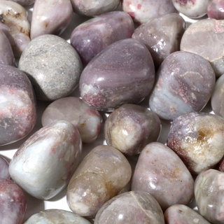 Pink Tourmaline Tumbled Stone from The Rock Space
