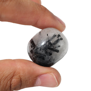 Tourmalinated Quartz Tumbled Stones from The Rock Space