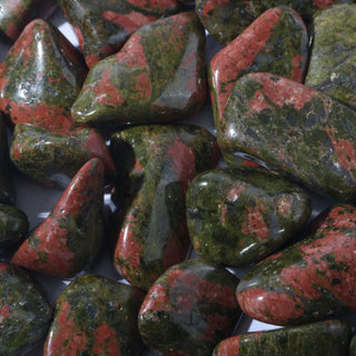 Unakite Tumbled Stones - South Africa from The Rock Space