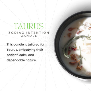 Crystal Zodiac Candle
