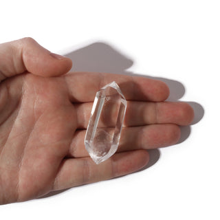 Clear Quartz E Double Terminated Massage Wand - Small #1 - 1 1/2" to 2 1/2" from The Rock Space
