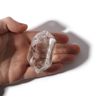 Clear Quartz E Double Terminated Massage Wand - Extra Large #1 - 2 1/2" to 3 3/4" from The Rock Space
