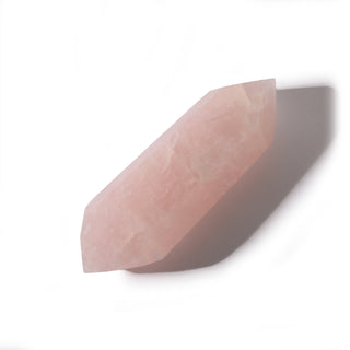 Rose Quartz A Double Terminated Massage Wand - Jumbo #1 - 3" to 4 1/2"    from Stonebridge Imports