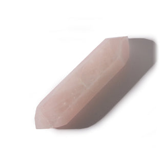 Rose Quartz A Double Terminated Massage Wand - Large #2 - 3 1/2" to 4 1/2" from The Rock Space