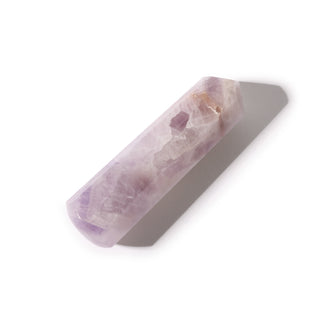 Amethyst Chevron Pointed Massage Wand - Small #2 - 2 1/2" to 3 1/2"    from Stonebridge Imports