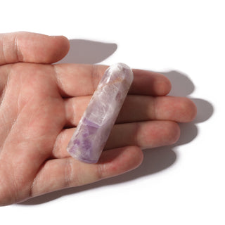 Amethyst Chevron Pointed Massage Wand - Small #2 - 2 1/2" to 3 1/2"    from Stonebridge Imports