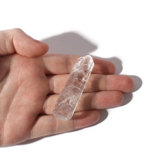 Clear Quartz A Pointed Massage Wand - Small #2 - 2 1/2" to 3 1/2"    from The Rock Space