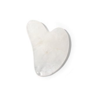 Clear Quartz Gua Sha Board Facial Tool from The Rock Space