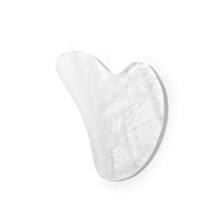 Clear Quartz Gua Sha Board Facial Tool from The Rock Space