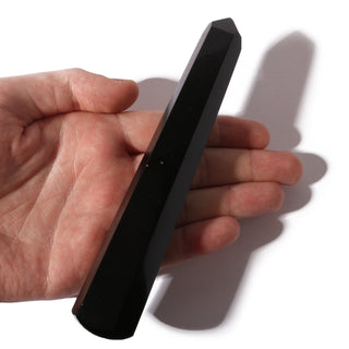 Obsidian Pointed Massage Wand - Extra Large #3 - 5 1/4" to 7" from The Rock Space