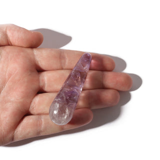 Amethyst A Rounded Massage Wand - Small #2 - 2 1/2" to 3 1/2"    from Stonebridge Imports