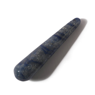 Blue Aventurine Rounded Massage Wand - Large #3 - 4 1/2" to 6" from The Rock Space